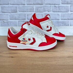 Converse Weapon Low Red White 8.5 Men Shoes Bird Magic Erving DS Sneaker A10598C
